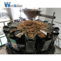 Keripik Pisang Kentang Goreng Granule Weigher Packaging Nitrogen Filling chips snack Packing Machine